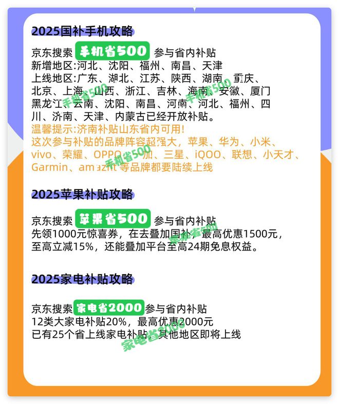 家电补贴新标准发布领取方式详解！j9九游会入口2025年国家手机